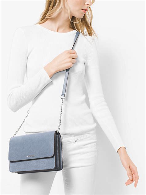 michael kors daniela saffiano leather crossbody|michael kors saffiano handbag.